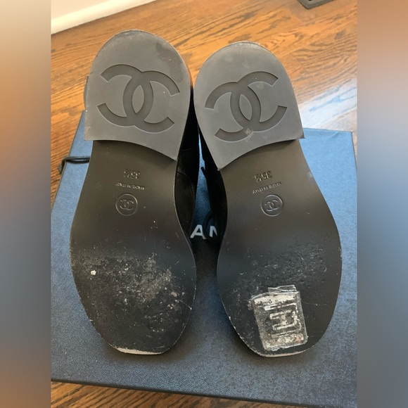 CHANEL Lace-Up Boots - Picture 8 of 9